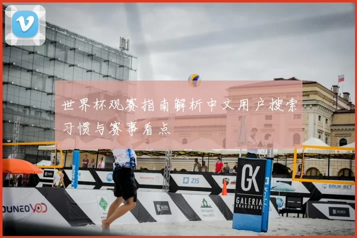 世界杯观赛指南解析中文用户搜索习惯与赛事看点
