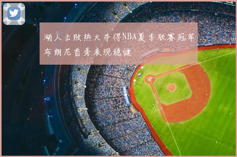 湖人击败热火夺得NBA夏季联赛冠军布朗尼首秀表现稳健